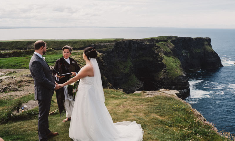 cliffs of moher wedding